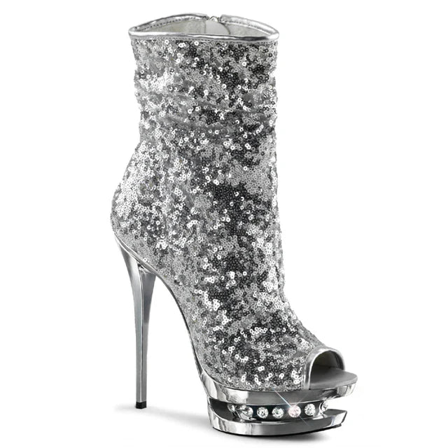 Blondie Glitter Sequin 5 in Heel/BLK-R-1008-BSQ/M