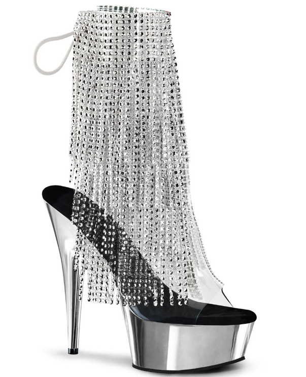 DELIGHT-1017RSF Ankle Boot 6" Heel