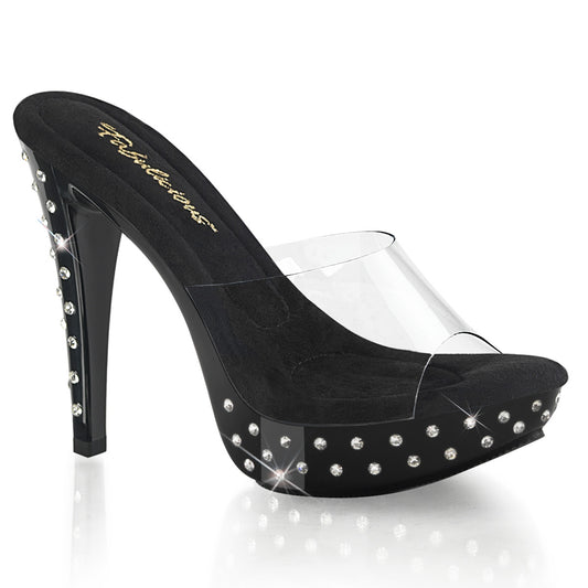 Cocktail-501 Rhinestone Platform Heels