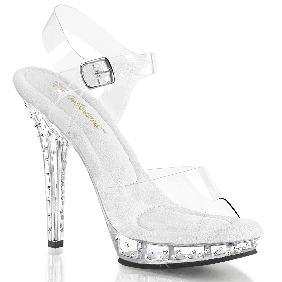 Lip-108SDT/C/M Clear/clear  Heels